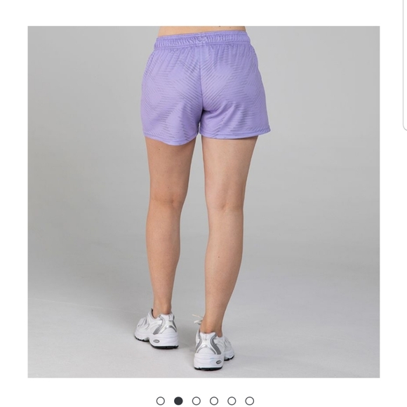 Purple Athletic Shorts - Picture 2 of 3